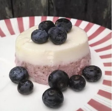 Ricotta Strawberry Panna Cotta